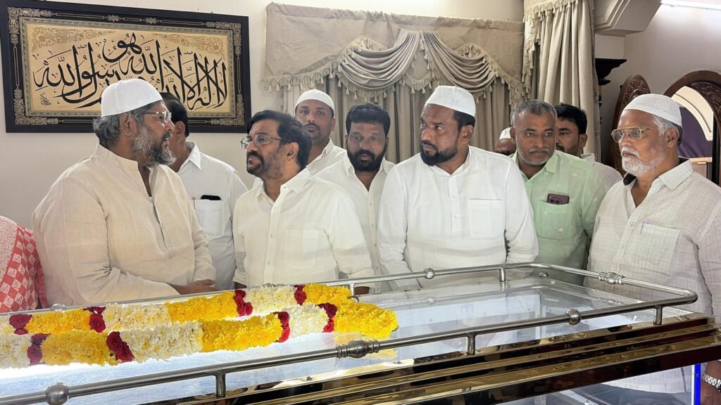 అజీజ్ మాతృమూర్తికి సోమిరెడ్డి నివాళి