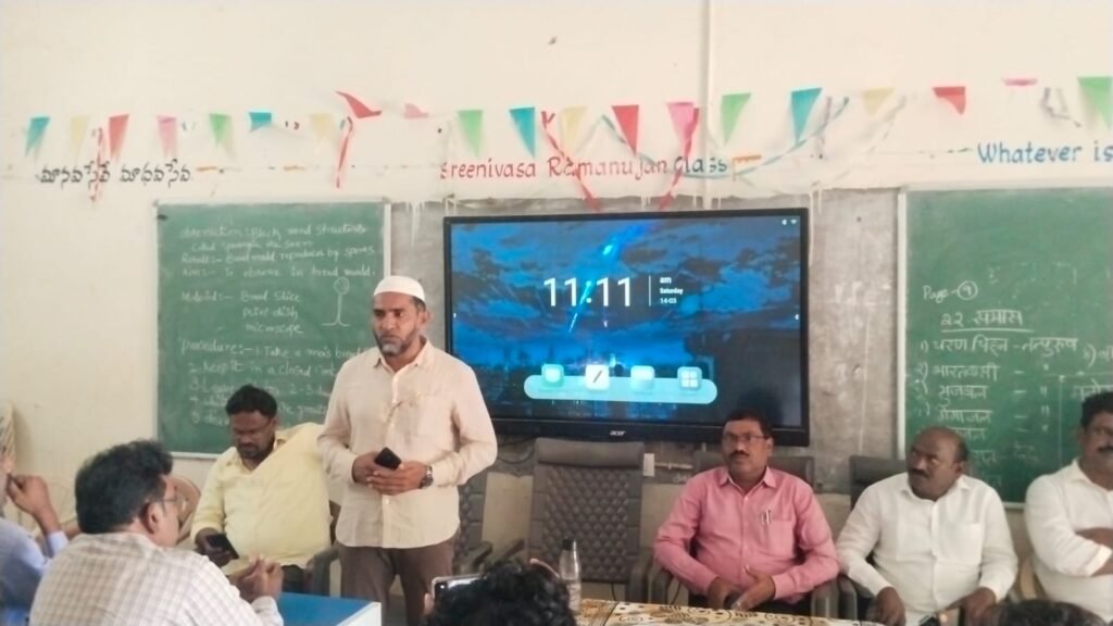 కోట పాఠశాల అభివృద్ధిలో దూసుకుపోతున్న జలీల్ అహ్మద్.