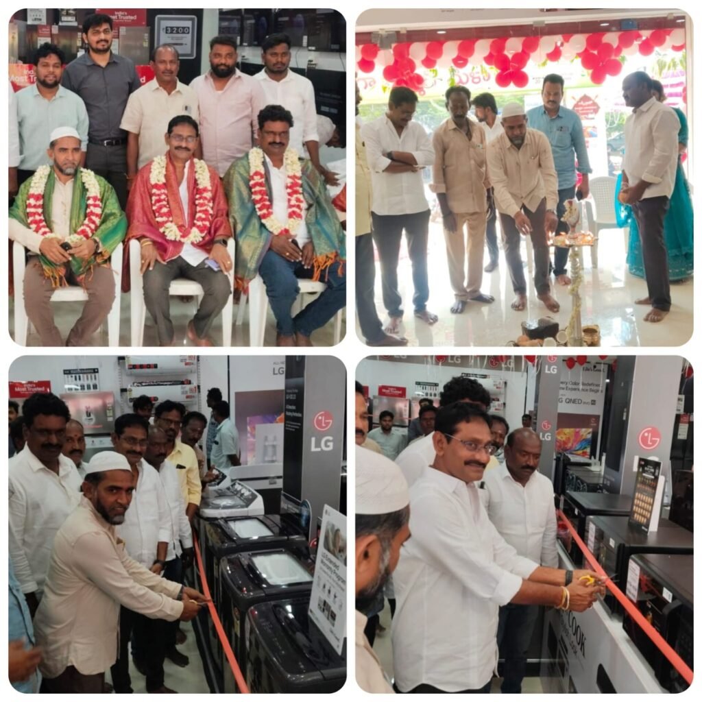 గణేష్ ఎంటర్ప్రైజెస్ నూతన వ్యాపార ప్రారంభోత్సవంలో పాల్గొన్న-జలీల్ అహ్మద్.