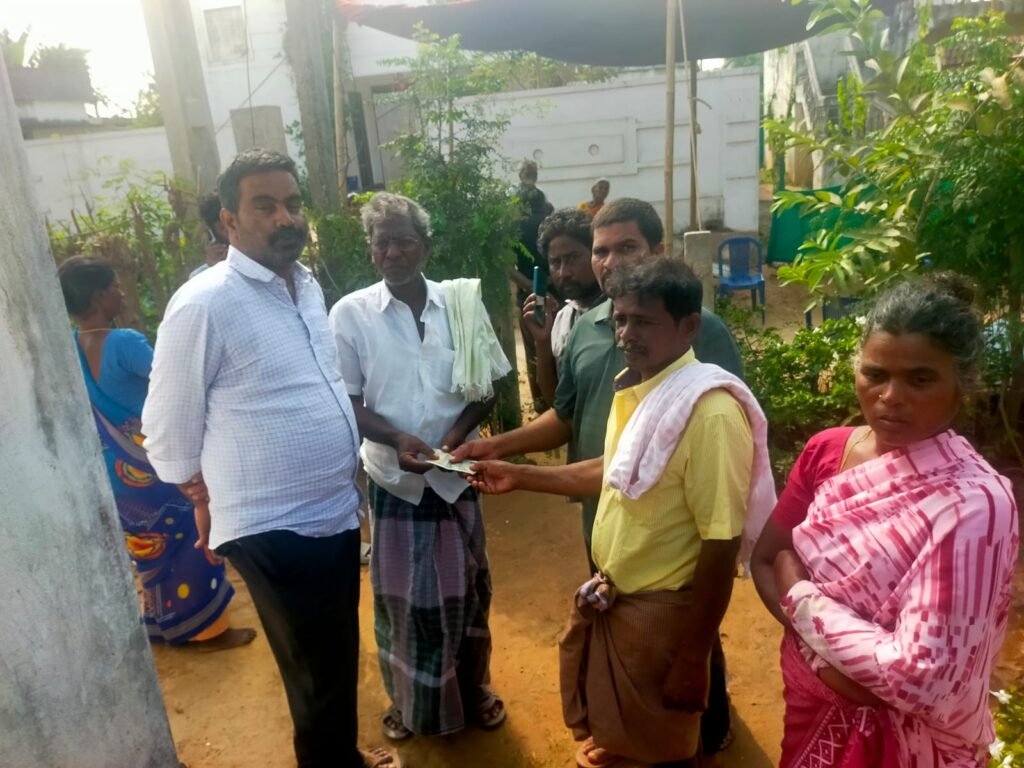 మహేష్ కుటుంబానికి అండగా-శ్రీధర్ రెడ్డి.