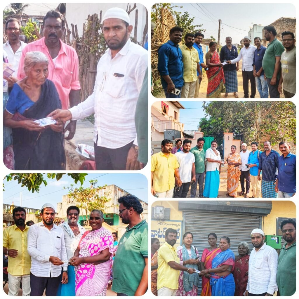 పెన్షన్ల పెంపు చారిత్రాత్మక నిర్ణయం- జిల్లా మైనార్టీ అధ్యక్షులు జలీల్ అహ్మద్.