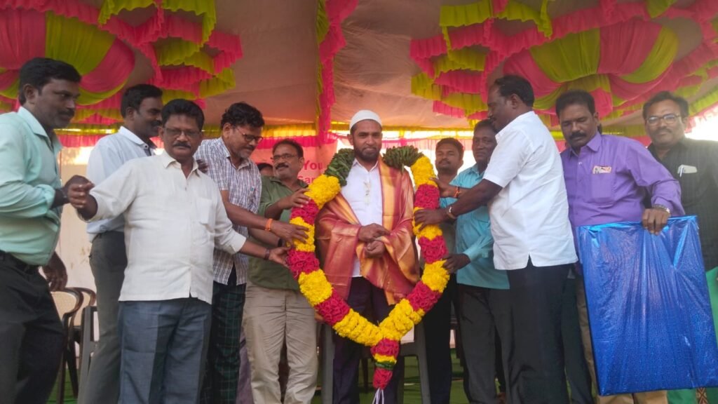 ఎమ్మెల్యే సునీల్ కుమార్ సహకారంతో SC గురుకులంకు కోటి రూ/- సీసీ రోడ్లు వేయడం నా అదృష్టం-జలీల్ అహ్మద్.