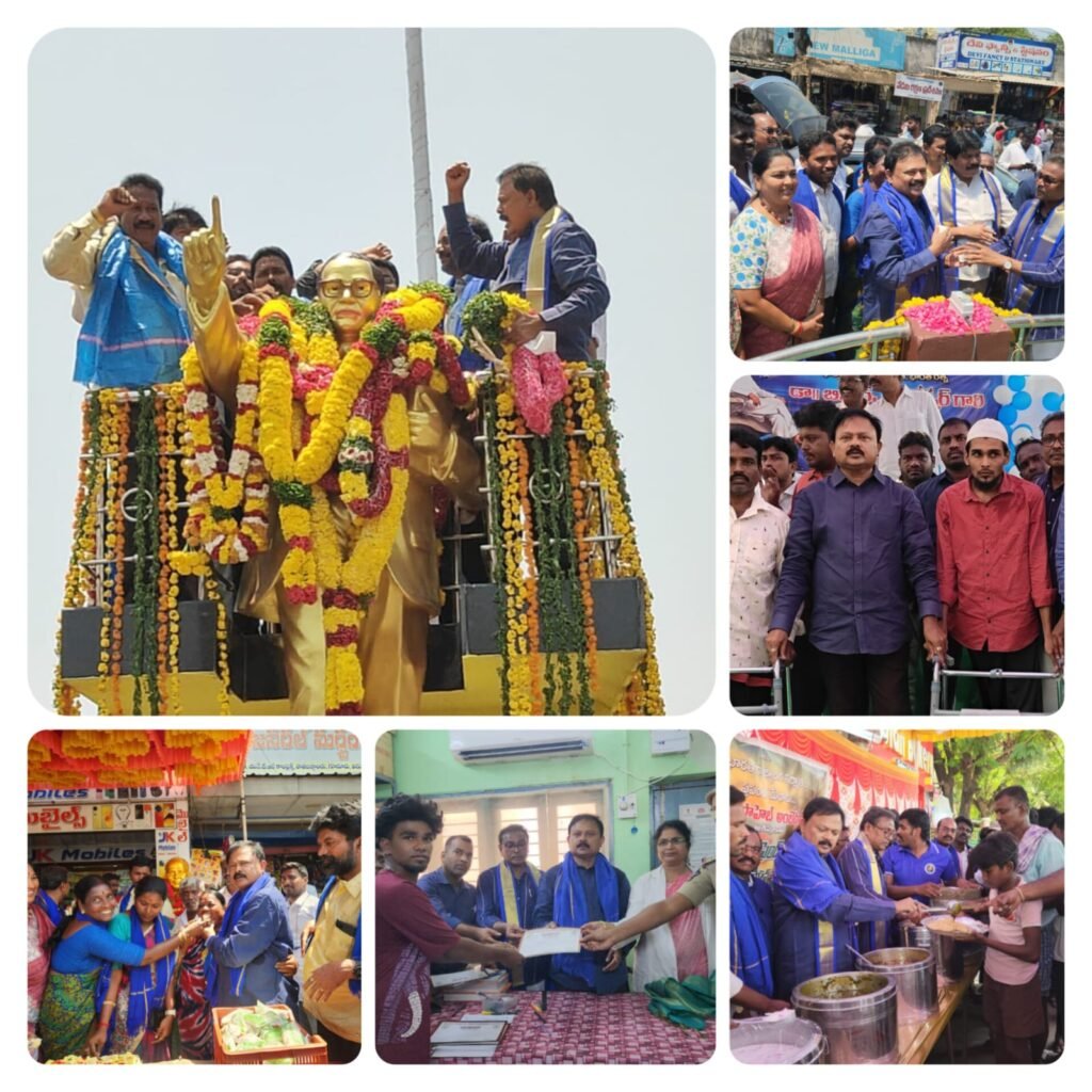 “బాబా సాహెబ్ కు సునీల్ కుమార్ ఘన నివాళి”