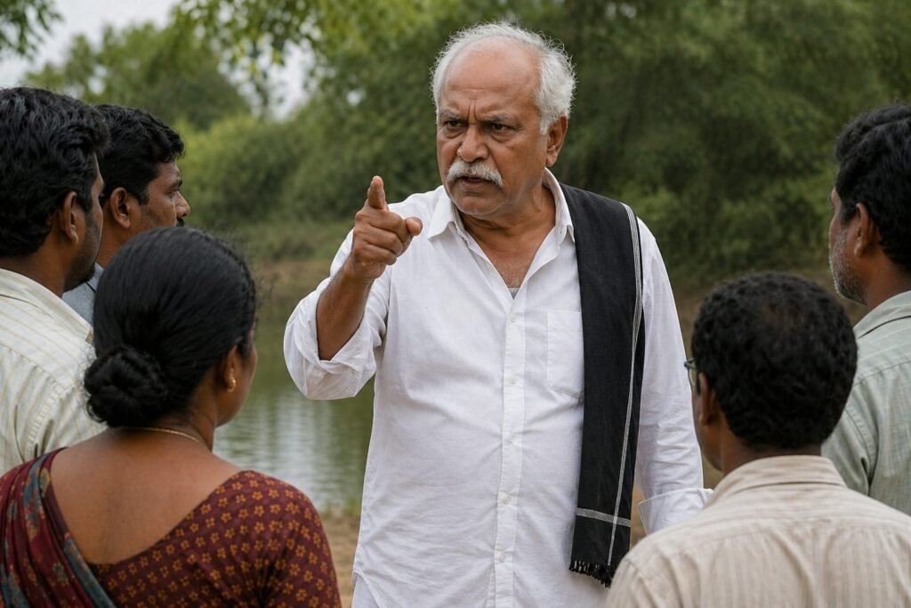 వరకవిపూడిలో ఓ నాయకుడి బెదిరింపులు… గ్రామస్తుల్లో ఆందోళన
