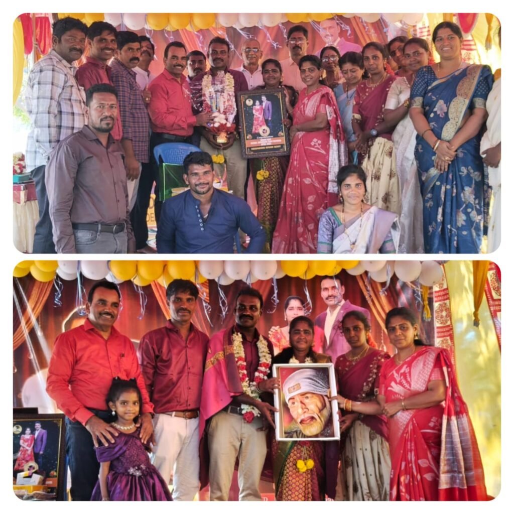 నాటి రైతు బిడ్డే నేటి వెల్నెస్ కోచ్-కృష్ణవేణిగోవింద్ రెడ్డిలకు ఘన సన్మానం.